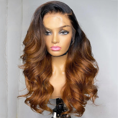 Peluca Degradada con Frente de Encaje y Cabello Humano Real - Image 22