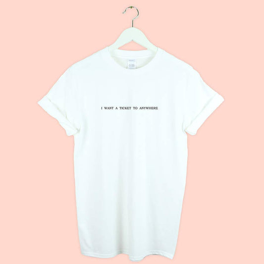 Playera Estampada de Algodón para Mujer