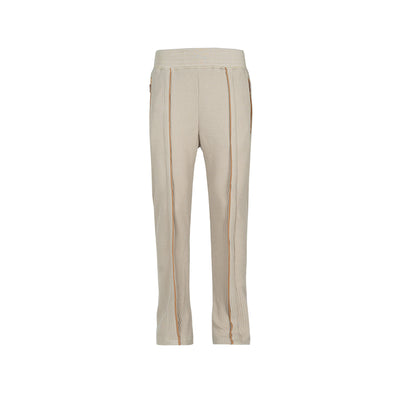 Pantalones Casuales Micro Acampanados con Textura Waffle - Image 4
