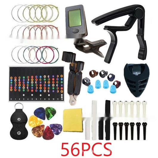 Kit Completo de Accesorios para Guitarra - Púas, Cuerdas y Estuche - Image 16