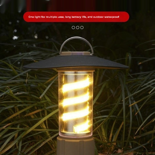 Lámpara LED Portátil para Camping - Linterna Recargable para Tienda de Campaña