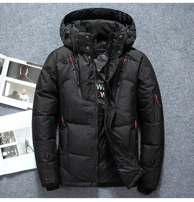 Chaqueta Cortavientos Impermeable para Hombre - Abrigo Deportivo de Invierno - Image 6