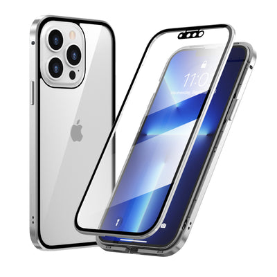 Funda Magnética de Vidrio Templado Doble Cara para iPhone 14 - Image 5