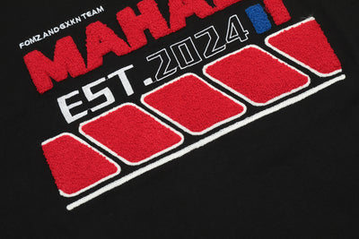 Camiseta Suelta con Letras Bordadas para Hombre - Image 18