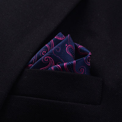 Pañuelo de Bolsillo Estampado para Hombre - Accesorios Formales y Casual Business - Image 24