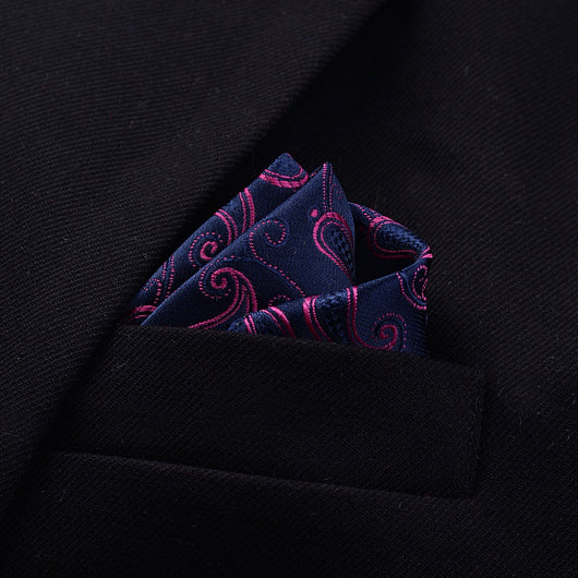 Pañuelo de Bolsillo Estampado para Hombre - Accesorios Formales y Casual Business - Image 24