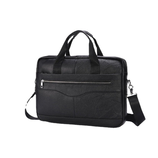 Bolso de Cuero Vacuno Vintage Primera Capa para Hombre - Image 4