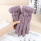 Fur Bow Morado