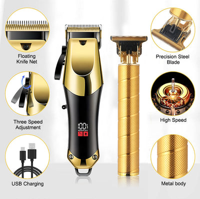 Cortadora de Cabello Profesional para Barbería y Estilismo - Image 12