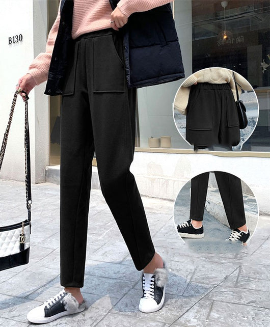 Pantalones Harem Rectos Delgados para Mujer - Image 24