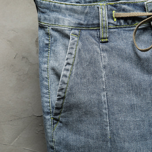 Jeans Cropped Slim Retro Tendencia Coreana Primavera - Image 9