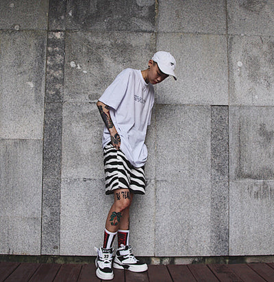Shorts Hip-Hop Vintage Cebra - Image 5