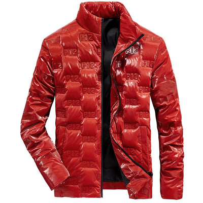 Chaqueta de Plumas para Hombre - Abrigo Casual de Invierno - Image 12