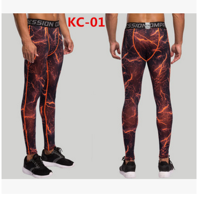 Pantalones de Compresión Camuflaje para Hombre - Leggings Deportivos Ajustados - Image 5