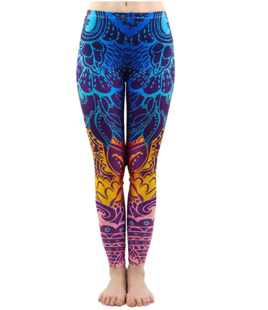 Leggins Yoga Estampados con Estiramiento Máximo para Mujer - Image 40