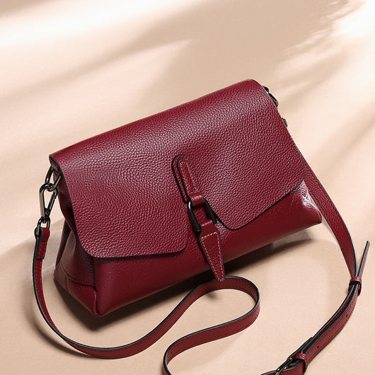 Bolso Bandolera de Cuero Suave para Mujer - Image 7