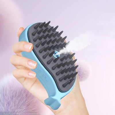 Cepillo de Baño con Vapor 3 en 1 para Gatos - Masajeador y Limpiador de Pelo - Image 3