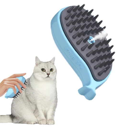 Cepillo de Baño con Vapor 3 en 1 para Gatos - Masajeador y Limpiador de Pelo - Image 4