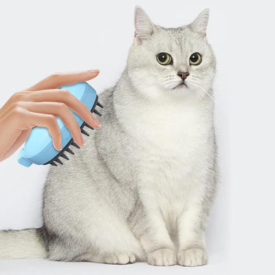 Cepillo de Baño con Vapor 3 en 1 para Gatos - Masajeador y Limpiador de Pelo - Image 5