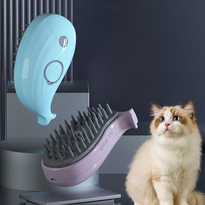Cepillo de Baño con Vapor 3 en 1 para Gatos - Masajeador y Limpiador de Pelo - Image 8