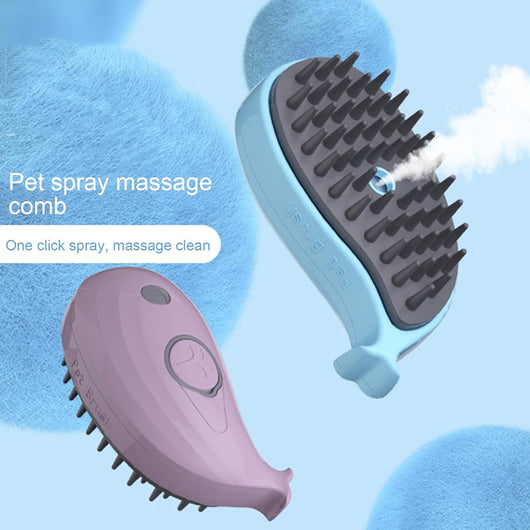Cepillo de Baño con Vapor 3 en 1 para Gatos - Masajeador y Limpiador de Pelo - Image 9