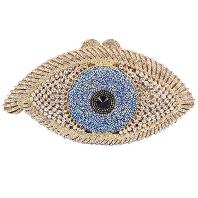 Bolso de Noche Diamante Ojo Elegante para Mujer - Image 10