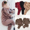 Conjunto de Roupinhas para Bebês Menino e Menina - Moletom e Calça 2 Peças