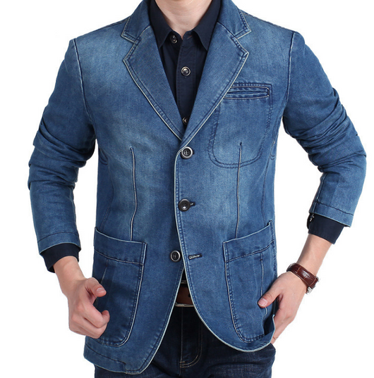 Blazer Denim Inteligente para Hombre y Mujer - Image 7