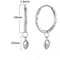 925 Plateado Pequeño earrings sterling Plateado earrings Love earrings