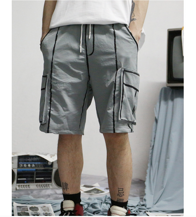 Shorts de Trabajo Artesanal con Diseño Retro - Image 7
