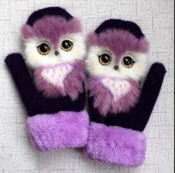 Manoplas Cálidas con Diseño de Animales para Otoño e Invierno - Image 12
