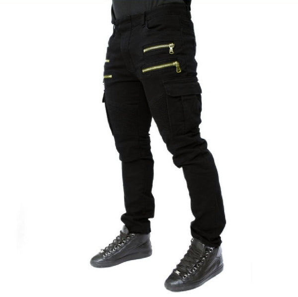Pantalones Vaqueros Elásticos Trend Folds con Ajuste Perfecto