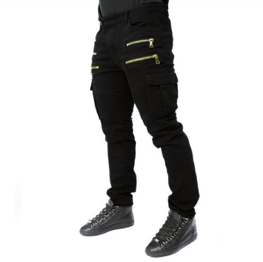 Pantalones Vaqueros Elásticos Trend Folds con Ajuste Perfecto - Image 2