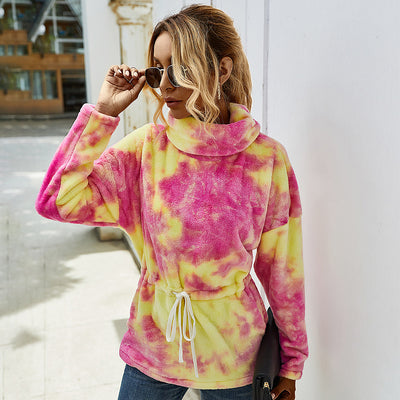 Suéter Cuello Alto Tie-Dye para Otoño e Invierno - Image 13