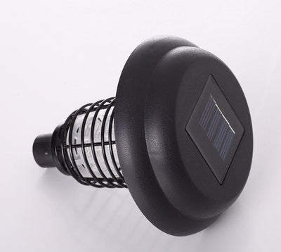 Lámpara Solar Anti-Mosquitos con Trampa UV - Eliminador de Insectos para Jardín - Image 3