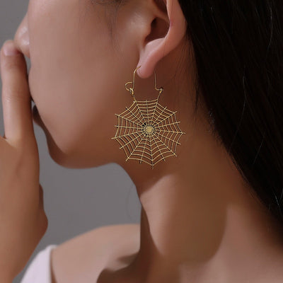 Aretes de Telaraña Calada