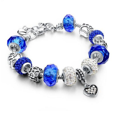 Pulseras de Cristal con Cadena Serpiente y Dijes para Mujer - Image 7