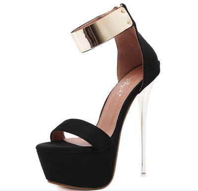 Sandalias Plataforma Impermeables Hattian en Negro - Image 5