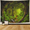 Tapiz Mandala Bohemio Grande - Colgante de Pared Bosque Natural Hippie