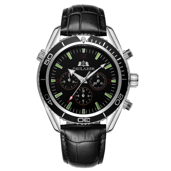 Reloj Automático de Acero para Hombre con Pulsera de Metal