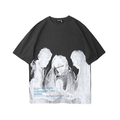 Playera Manga Corta Figura de Oración Invertida - Image 5