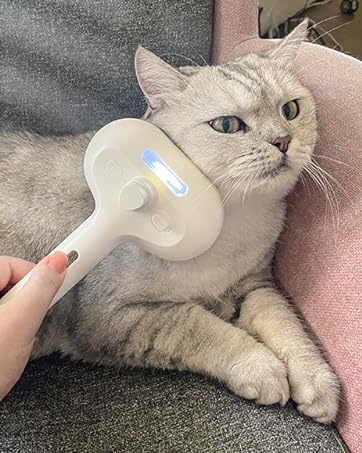 Cepillo Spray para Gatos y Perros con Depósito de Agua - Removedor de Pelo Mascotas - Image 12