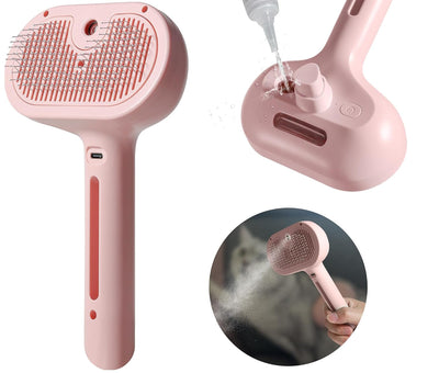 Cepillo Spray para Gatos y Perros con Depósito de Agua - Removedor de Pelo Mascotas - Image 6