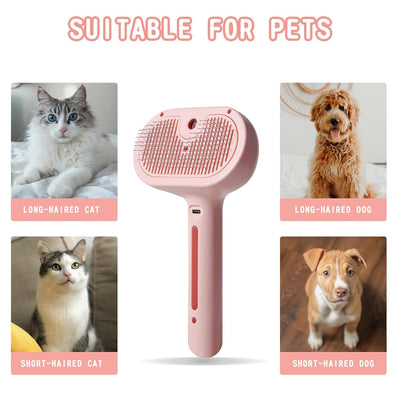Cepillo Spray para Gatos y Perros con Depósito de Agua - Removedor de Pelo Mascotas - Image 8