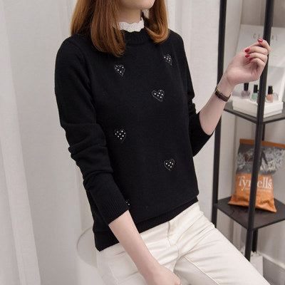 Suéter Holgado para Mujer - Blusa Base Tejida Versátil - Image 3