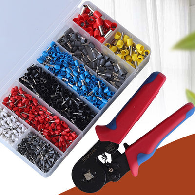 Kit Profesional de Crimping 1200 Piezas con Terminales Tipo Tubo Manual - Image 2