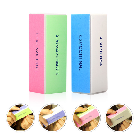 Kit de Bloques Pulidores de Uñas Profesional - Sistema 4 en 1 Coreano