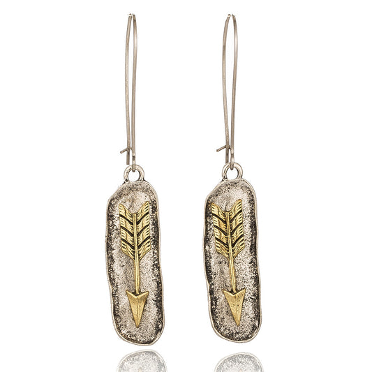 Aretes de Corte Vintage con Borlas Elegantes - Image 2