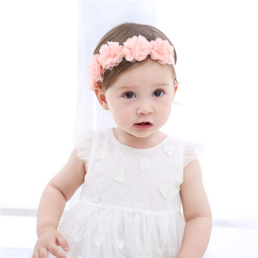 Accesorios para el cabello de bebé - Diademas y moños delicados - Image 2