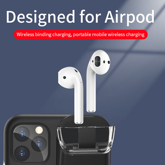 Funda Protectora Negra con Borde para Estuche de Carga AirPods Compatible con Apple - Image 5